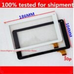 ZH New 7" INCH touch screen Touch panel Digitizer Glass Sensor Replacement ( DX0067-070A FPC ) - NEW