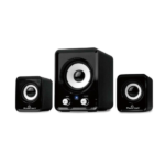 Powertech Essential Sound Ηχεία Υπολογιστή 2.1 με Ισχύ 3W σε Μαύρο Χρώμα