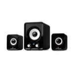 Powertech Essential Sound Ηχεία Υπολογιστή 2.1 με Ισχύ 3W σε Μαύρο Χρώμα - Image 4