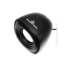 Powertech Essential Sound PT-844 Ηχεία Υπολογιστή 2.0 με Ισχύ 3W σε Μαύρο Χρώμα - Image 3