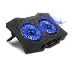 Powertech Cooling Pad για Laptop έως 18" με 2 Ανεμιστήρες και Φωτισμό (PT-929) - Image 2