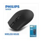 Philips ασύρματο οπτικό ποντίκι M404 (SPK7404) – Μαύρο - Image 2
