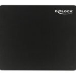 DELOCK mouse pad 12005, 22x18x0.2cm, μαύρο