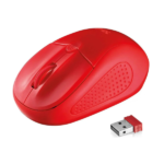 Trust Primo Wireless Optical Mouse – Ασύρματο Οπτικό Ποντίκι Κόκκινο | 20786-09