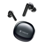 Celebrat W71 In-ear Bluetooth Handsfree Ακουστικά με Θήκη Φόρτισης Μαύρα