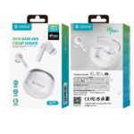 Celebrat W71 In-ear Bluetooth Handsfree Ακουστικά με Θήκη Φόρτισης Λευκά - Image 2