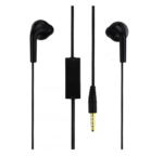 Samsung EHS61AS Bulk Earbuds Handsfree Ακουστικά με Βύσμα 3.5mm Μαύρο