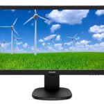 PHILIPS used οθόνη 243S5LJMB LED, 23.6", 1920x1080, VGA/DVI/HDMI/DisplayPort, Grade B