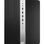 HP PC EliteDesk 800 G4 WKS TWR, Refurbished Grade A Repainted, i5-8600T, 8/256GB SSD, DVD, FreeDOS