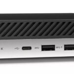 HP PC ProDesk 600 G5 Micro, Refurbished Grade A Repainted, i3-9100T, 8/256GB M.2, FreeDOS