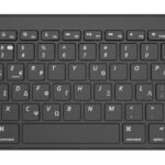 POWERTECH ασύρματο πληκτρολόγιο PT-1153, 2.4GHz & Bluetooth, μαύρο