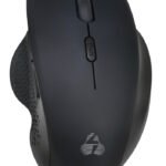 POWERTECH ασύρματο ποντίκι PT-1165, 2.4GHz & Bluetooth, 1600DPI, μαύρο