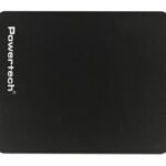POWERTECH mouse pad PT-1292, 20x18cm, μαύρο