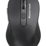 POWERTECH ασύρματο ποντίκι PT-1466, USB δέκτης, έως 1600DPI, μαύρο