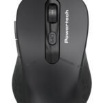 POWERTECH ενσύρματο ποντίκι PT-1467, οπτικό, έως 1600DPI, μαύρο