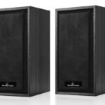 POWERTECH ηχεία Premium sound PT-845 από ξύλο, 2x 3W, 3.5mm, μαύρα