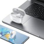 Usams E05 In-ear Bluetooth Handsfree Ακουστικά με Θήκη Φόρτισης Λευκά - Image 4